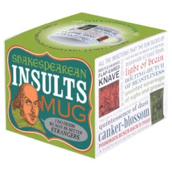 UPG Shakespearean Insults Mug 11 UPG Shakespearean Insults Mug -Literary Gift Shop shakespearean insults mug 1