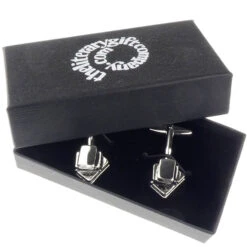 FCD Stack Of Books Cufflinks -Literary Gift Shop stackofbookscufflinksbox