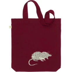 TLGC Epson The Taming Of The Shrew Tote Bag -Literary Gift Shop tamingshrewtotemaroon