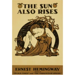 Bookish The Sun Also Rises Poster
