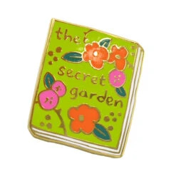 Ideal Bookshelf The Secret Garden Enamel Pin