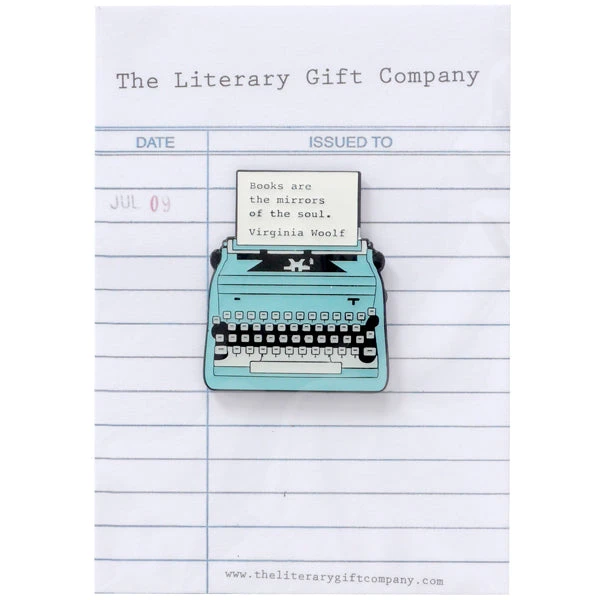 TLGC Virginia Woolf Enamel Pin 2 TLGC Virginia Woolf Enamel Pin - Image 2