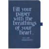 TLGC Mimaki Wordsworth Writerly Quote Notebook