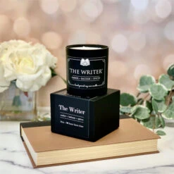 Fly Paper Products The Writer Candle -Literary Gift Shop writer3