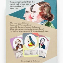 Laurence King The Writers Game: Classic Authors -Literary Gift Shop writers game classic 3