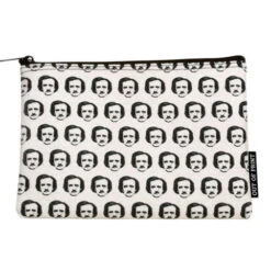 Out Of Print Zipped Pouch - Poe-ka Dots